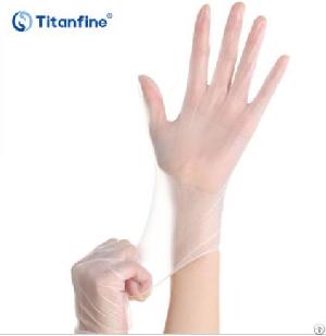 China 9 Inch 5.0g Powder Free Vinyl Gloves