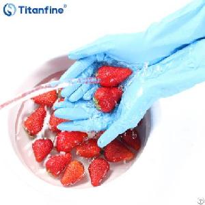 cuff 12inch 10 5g blue nitrile gloves