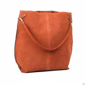 fashion luxury women suede leather handbags awb01