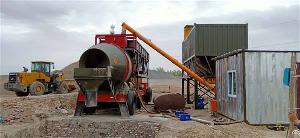 Mobile Ready Mix Concrete Plant