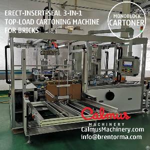 form insert seal case packer monoblock cartoning machine