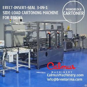 cartoning machine monoblock side load case packer