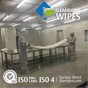 Class 10 Polyester Wipers Cleanroom Wipes