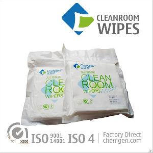 woven polyester nylon microfiber blend wipers cleanroom wipes