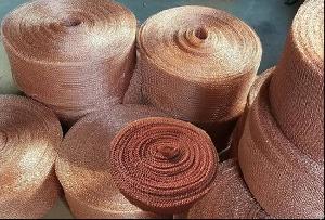 Copper Knitted Mesh