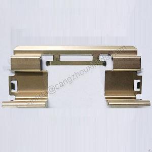 automotive brake system stainless steel abutment clip