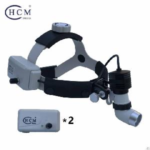 Hcm Medica 5w Diagnosis Veterinarian Dental Headlamp Surgery Surgical Ent Medical Led Head Light