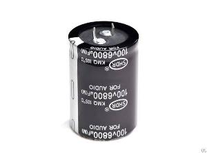 electrolytic capacitors horn capacitor 6800uf100v aluminum