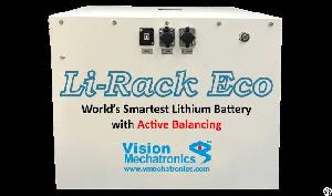 Li-rack Eco Worlds Smartest Lithium Battery