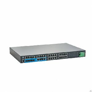 Is6000-6028 Series Managed Industrial Ethernet Switch Gigabit Switch