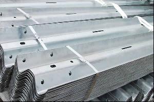 corrugated steel beam barrier