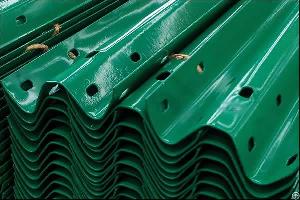 plastic coating steel guardrails