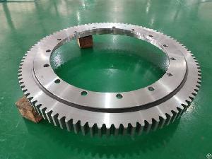 precision slewing ring bearing rks 21 0741 840x634x56 mm external gear forladle turrets