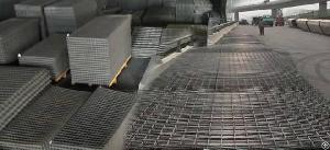 Black Steel Bar Welded Mesh Panels