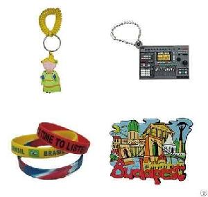 Pvc Keyring And Wristband