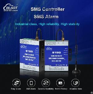 4g sms alarm controller 8din 2do remote control monitoring