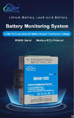 Battery Pack Monitoring Module For Unmanned Rooms And Scenes