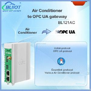 bliiot version bl121ac air conditioner opc ua gateway remote system