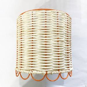 Cylinder Rattan Woven Floor Table Lampshade Lamp Shade Home Decor Manufactured In Vietnam Hp Ls025