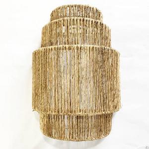 Natural Jute Wall Light Lampshade Lamp Shade Wall Decor Made In Vietnam Hp Ls022