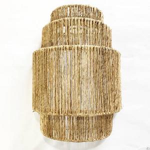 Natural Jute Wall Light Lampshade Lamp Shade Wall Decor Made In Vietnam Hp Ls022