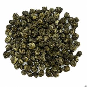 Organic Jasmine Pearls Mo Li Zhen Zhu Loose Green Tea