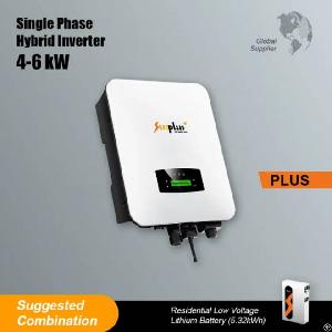 4 6kw plus hybrid inverter phase