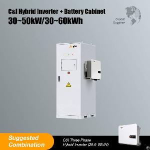 C I Hybrid Inverter Battery Cabinet 30-60kwh