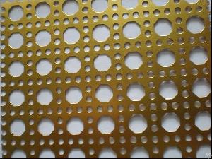 Perforated Copper Sheet