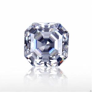Def Asscher Cut Moissanite