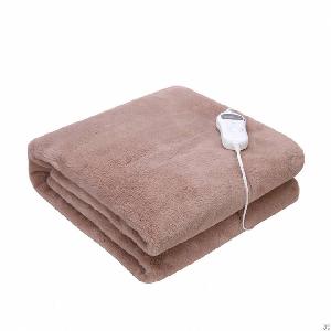 Faux Fur Luxurious Electric Heated Throw Blanket Soft And Fluffy Blankets