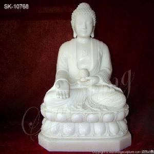 factory marble sitting buddha statue sculpture outdoor garden indoor