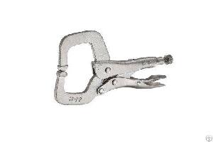 Locking C-clamp With Regular Tip Us Type