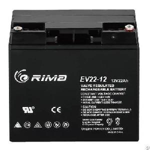 deep cycle electric vehicle battery 12v 22ah orema supplier