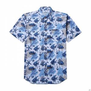 digital print cotton shirt