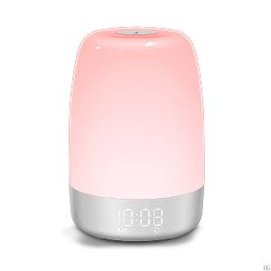 night light alarm clock wake up timer baby lamp home nightlight