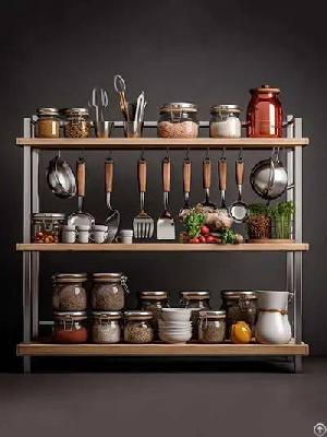 stainless steel kitchen rack