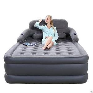 Factory Custom Inflatable Mattress With Built-in Pump