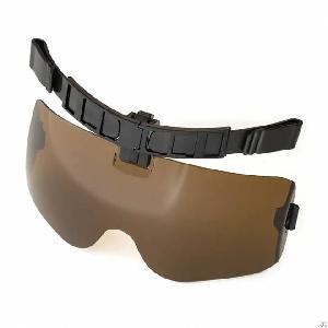 Clip Up Brown Sunglass