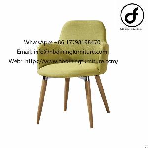 Green Transfer Leg Velvet Dining Chair
