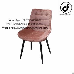 Large Upholstered Velvet Dining Chair