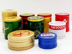 18mm, 28mm, 30mm, 31.5mm, 33mm Tamper-evident Aluminum Ropp Caps For Spirits Bottles
