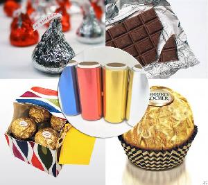 Wholesale Chocolate Packaging Aluminum Foil 8011 1235 Color Aluminum Foil Paper