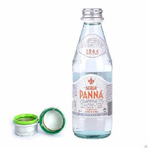 Oem 28mm Aluminum Tamper-evident Cap For Mineral Water Glass Bottles