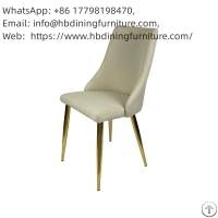 pu dining chair backrest glossy dc u47