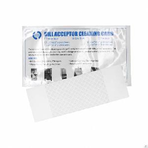 diamond flocked bill acceptor cleaning card