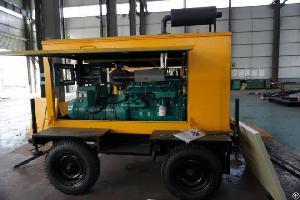 500kw trailer generating shangchai diesel engine