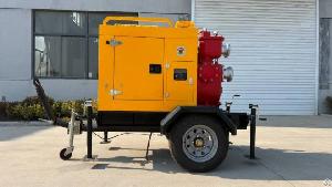 Dingbo Emergency Drainage Generator With Self-priming Diesel Water Pump