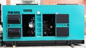 Prime Power 350kw Soundproof Diesel Generating Set Powered By Cummins Engine