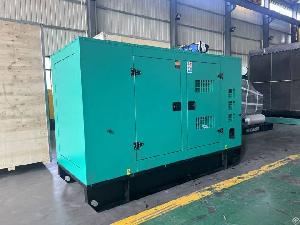 Three Phase Water Cooled Soundproof 80kva Cummins Diesel Engine Generator Set